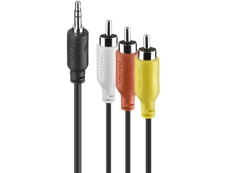 Cabo Vídeo MITSAI MVC 3259 (M-M - RCA-3.5mm - 1.5 m)