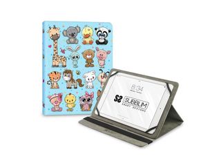 Capa SUBBLIM Trendy Case Animals para Tablet Universal 11'' (Multicolor)