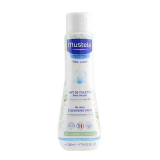 Mustela lait de toilette sans rinçage 200ml
