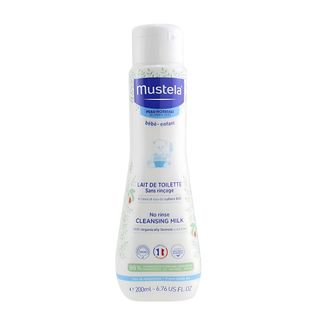 Mustela lait de toilette sans rinçage 200ml