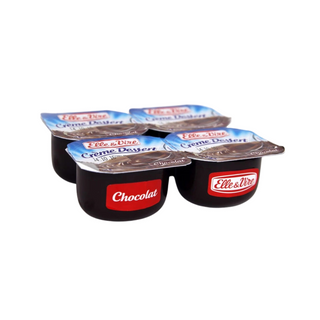 Creme dessert chocolat noir intense 100g - ELLE VIRE