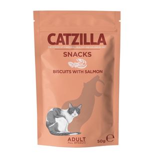 Ctz Snack Galletas De Salmon&Catnip 50G