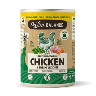 Wild Balance Dog Lata Pollo Verdu 400Gr