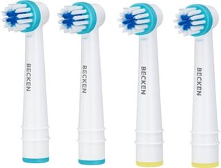 Recargas de Escova de Dentes Elétrica BECKEN BTH6495 (Compatível com Oral-B e Jordan)