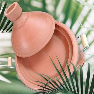 Tajine grand avec manche en bois