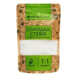 Стевія Green Leaf солодка 1:1 250г