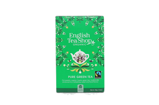 ENGLISH TEA SHOP organic čaj pure green tea 20 KOM | 680275029151