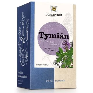 SONNENTOR organic čaj majčina dušica 18 KOM | 9004145025578