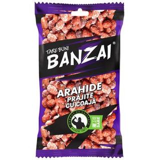 BANZAI Arahide cu coajă 170g