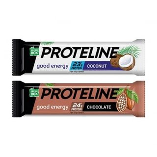 Батончик 40 г ProteLine протеїновий глазурований зі смаком кокосу,шоколаду м/уп