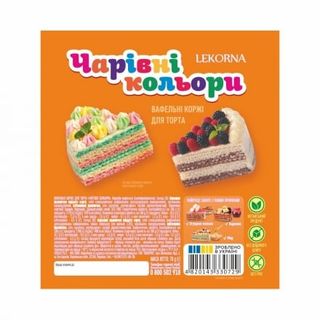 Вафeльнi кoржi 70 г День у День Чарівні кольори м/уп