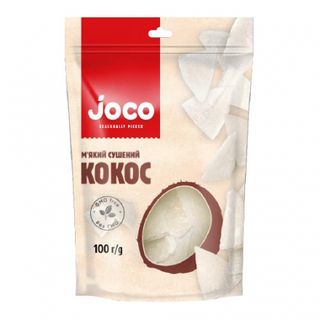 Мякий сушений кокос Joco 100г дойпак