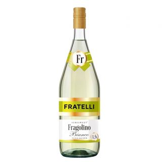 Напій винний газований 1,5 л Fratelli Fragolino Bianco напівсолодкий білий 6 - 6,9 % об ск/бут