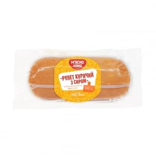 Рулет М'ясна лавка/Своя лінія курячий з сиром шинка варена вак/уп