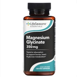 LifeSeasons magnésium glycinate 350 mg – 120 capsules végétariennes