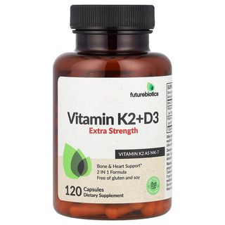 Futurebiotics Vitamine K2 MK7 + D3 10 000 UI Extrapuissante - 120 capsules