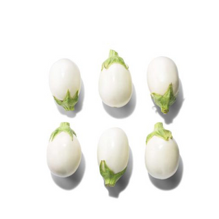 Mini mini Aubergine blanche 1/4kg