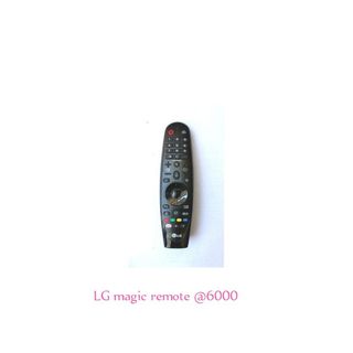 LG Smart Magic Black Remote Control, Model 6000