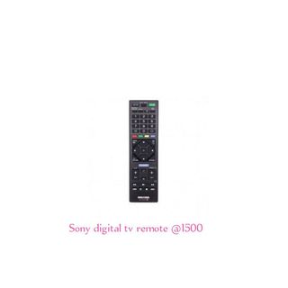 Sony Black Digital TV Remote, Price: 1500