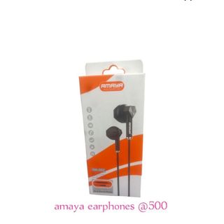 Amaya Black Earphone with Multi Sound Booster