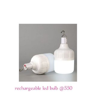 Rechargeable LED Bulb, White