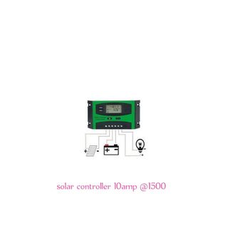 Solar Charger Controller 10Amp, Green