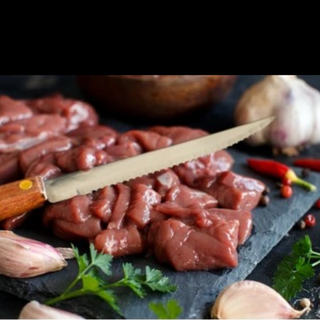 Foie de veau morceaux 250 grs