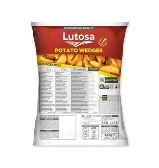Potato wedges lutosa 2.5kg
