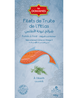 Filet De Truite Fumée À L'aneth - 100g