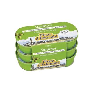 PHARE D'ECKMÜHL SARDINES A L'HUILE D'OLIVE 3X55G