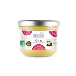 BIO PLANÈTE GHEE BEURRE CLARIFIE 180G