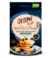 OKAMI PANCAKES AUX PROTEINES DE POIS ET AUX MYRTILLES 145G