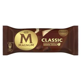Морозиво Magnum Classic ескімо з ваніллю в мол шок 81г