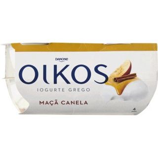 Danone Oikos Iogurte Grego de Maçã e Canela Pack 4 embalagem 110 g - 18820203083