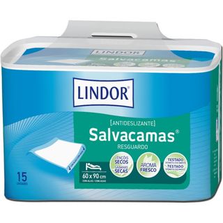 Lindor Resguardo Salvacamas com Abas Adultos 60x90 cm embalagem 15 unidades - 55761600497