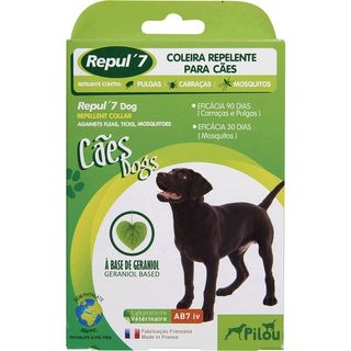 Repul'7 Coleira Repelente para Cão 60 cm embalagem 1 unidade - 21913600025