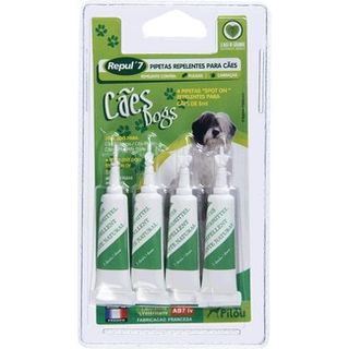 Repul'7 Pipetas Repelentes para Cão embalagem 4 unidades - 21913700015