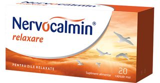 Nervocalmin Relaxare 20 Capsule Moi