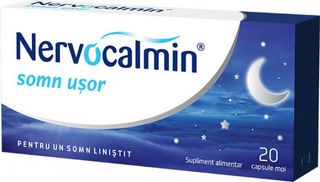 Nervocalmin Somn Usor Cu Valeriana 20 Capsule Moi