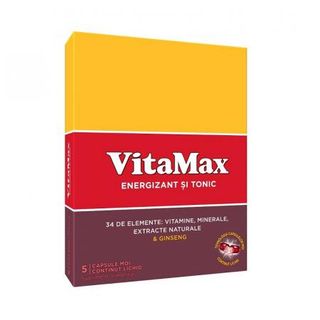 Vitamax 5 Capsule Moi Formula Noua