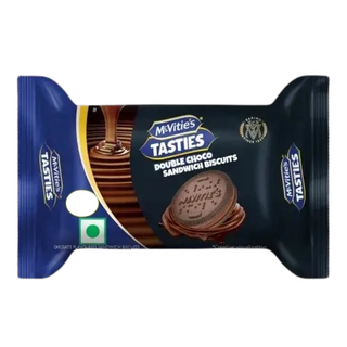 Mcvities Tasties Double Choco Sandwhich 112G