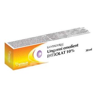 Santaderm Unguent Emolient Ihtiolat 10% 30Ml