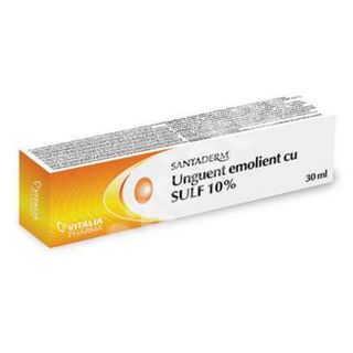 Santaderm Unguent Emolient Sulf 10% 30Ml