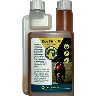 Cruz Amarela Oléo para Cão sabor Peixe embalagem 250 ml - 49514401881