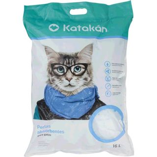 Katakán Pérolas Absorventes para Gato embalagem 16 L - 21914800285