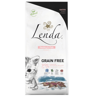 Croquette sans Céréales Chaton Kitten 2kg de LENDA