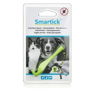 Pince pour tiques et puces Smartick - Vert - Pour chien,chat(madeinfrance)