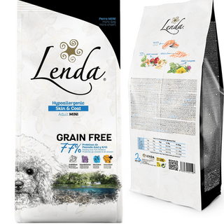 Croquette Mini dog, Grain-free Hypoallerginic SKIN & GOAT 2 KG