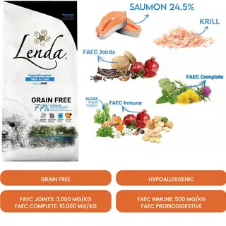 Croquette Chien Mini Grain Free Hypoallergénique SKIN & GOAT 2KG