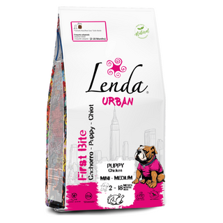 Lenda Urban Chiot mini-Medium : 2KG: 2 mois à 18mois :